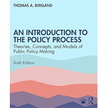 Introduction to the Policy Process