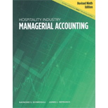 Hospitality Industry Managerial Accounting